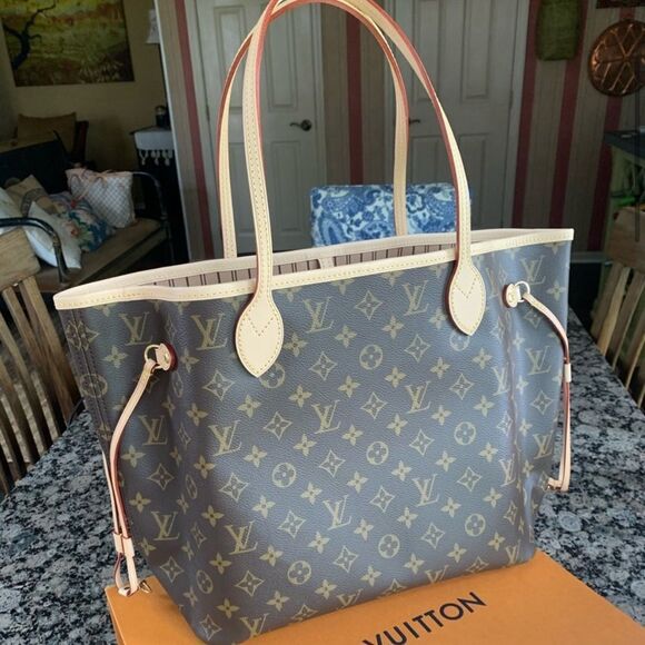 🍒2025🍒BRAND NEW LOUIS VUITTON NEVERFULL MM - Picture 3 of 14